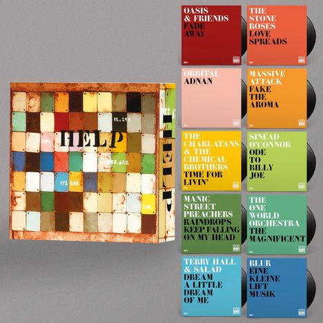 HELP 30th Anniversary (Limited Numbered Edition) (7" Boxset), 10 Singles 7"