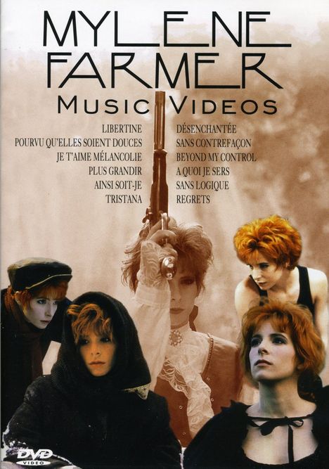 Mylène Farmer: Music Videos 1984 - 1992, DVD
