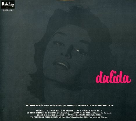 Dalida: Dalida, CD