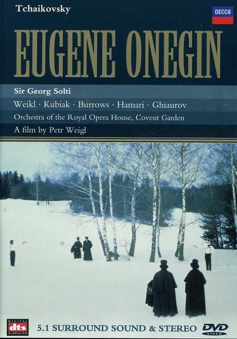 Peter Iljitsch Tschaikowsky (1840-1893): Eugen Onegin, DVD