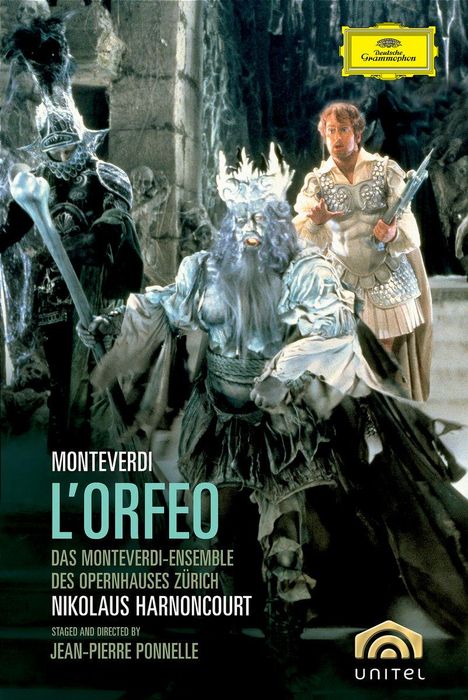 Claudio Monteverdi (1567-1643): L'Orfeo, DVD