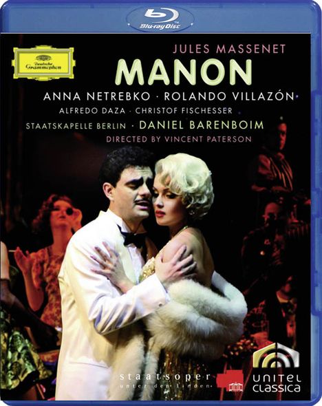 Jules Massenet (1842-1912): Manon (Blu-ray), Blu-ray Disc
