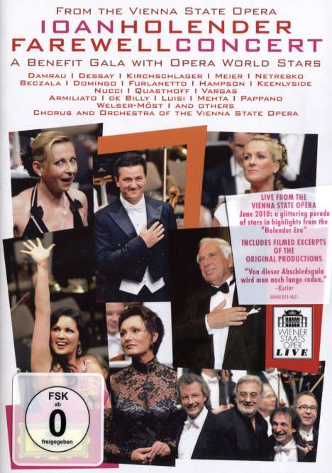 From the Vienna State Opera - Farewell Concert, 2 DVDs