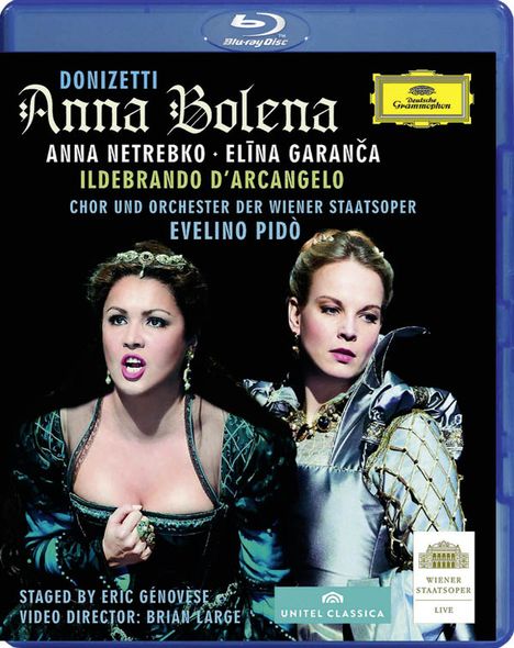 Gaetano Donizetti (1797-1848): Anna Bolena, Blu-ray Disc