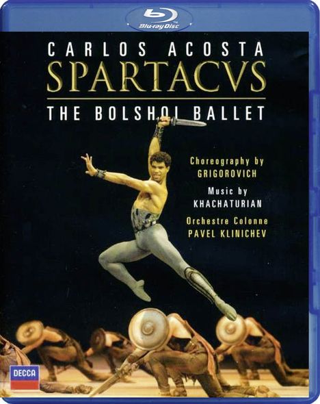 Bolshoi Ballett:Spartacus, Blu-ray Disc