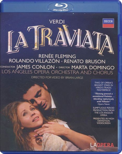 Giuseppe Verdi (1813-1901): La Traviata, Blu-ray Disc