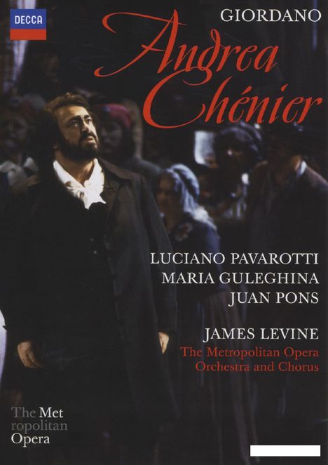 Umberto Giordano (1867-1948): Andrea Chenier, DVD