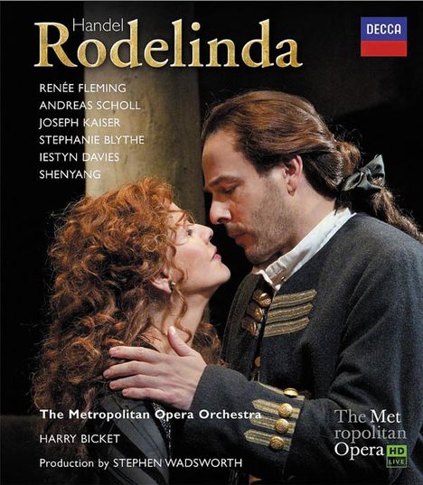 Georg Friedrich Händel (1685-1759): Rodelinda, Blu-ray Disc