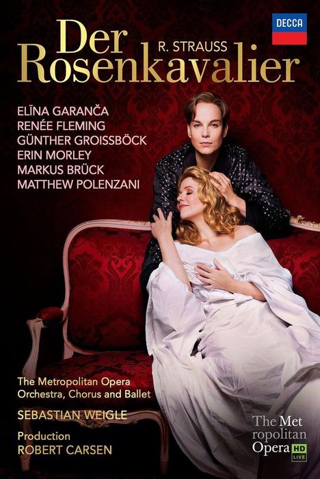 Richard Strauss (1864-1949): Der Rosenkavalier, 2 DVDs