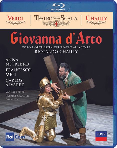 Giuseppe Verdi (1813-1901): Giovanna d'Arco, Blu-ray Disc
