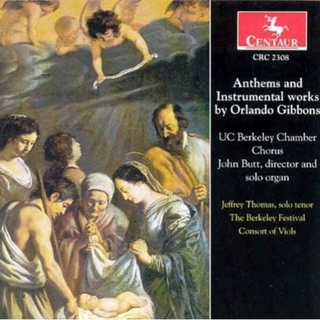 Orlando Gibbons (1583-1625): Anthems, CD