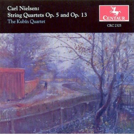 Carl Nielsen (1865-1931): Streichquartette opp.5 &amp; 13, CD