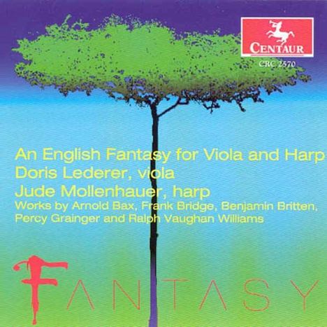 Doris Lederer - An English Fantasy for Viola and Harp, CD