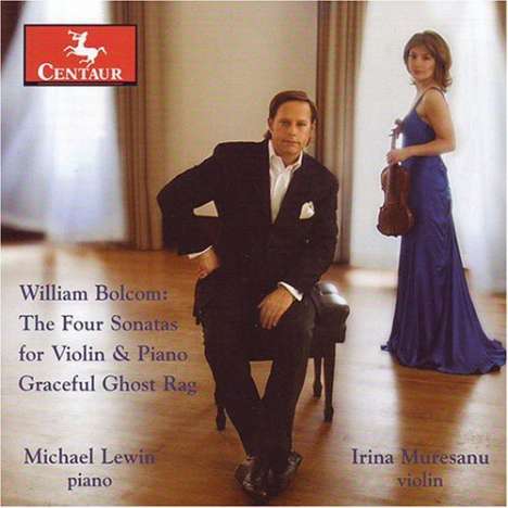 William Bolcom (geb. 1938): Sonaten für Violine &amp; Klavier Nr.1-4, CD