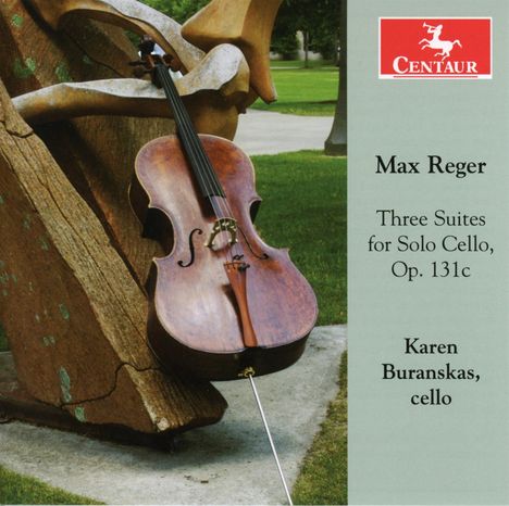 Max Reger (1873-1916): Suiten für Cello solo op.131c Nr.1-3, CD