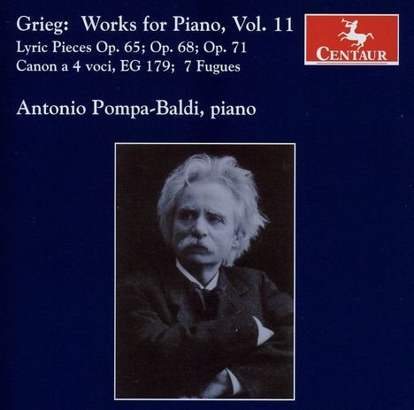 Edvard Grieg (1843-1907): Klavierwerke Vol.11, CD