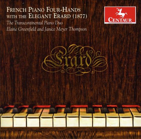 The Transcontinental Piano Duo - French Piano Four-Hands, CD