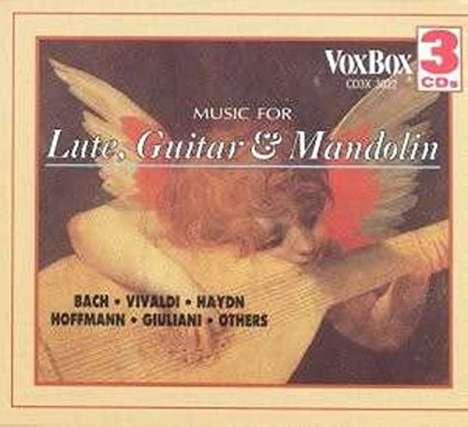 Konzerte für Laute,Mandoline &amp; Gitarre, 3 CDs