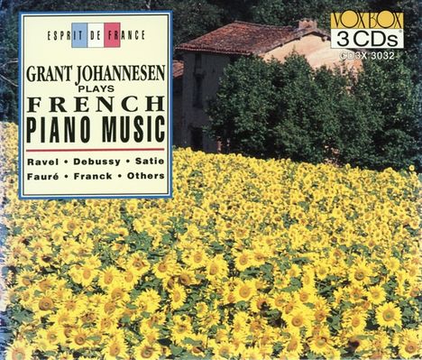 Grant Johannesen plays French Piano Music, 3 CDs