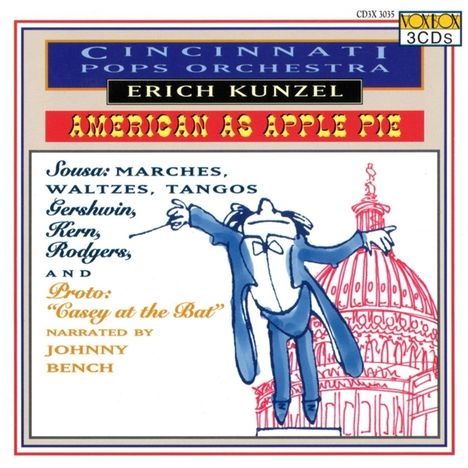 Cincinnati Pops Orchestra - American As Apple Pie, 3 CDs