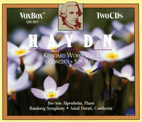 Joseph Haydn (1732-1809): Klavierwerke Vol.1, CD