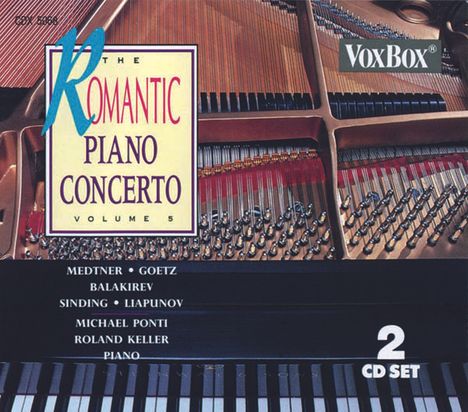 The Romantic Piano Concerto Vol.5, 2 CDs