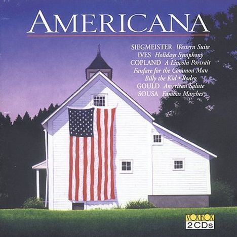 Amerikanische Orchesterwerke "Americana", 2 CDs