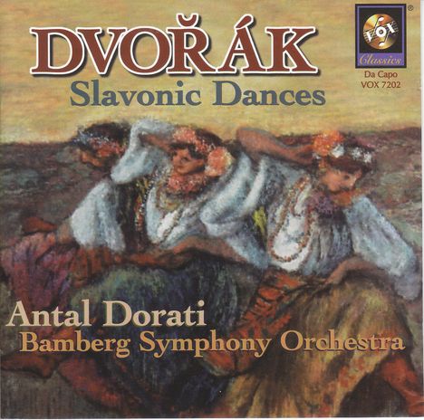 Antonin Dvorak (1841-1904): Slawische Tänze Nr.1-16, CD