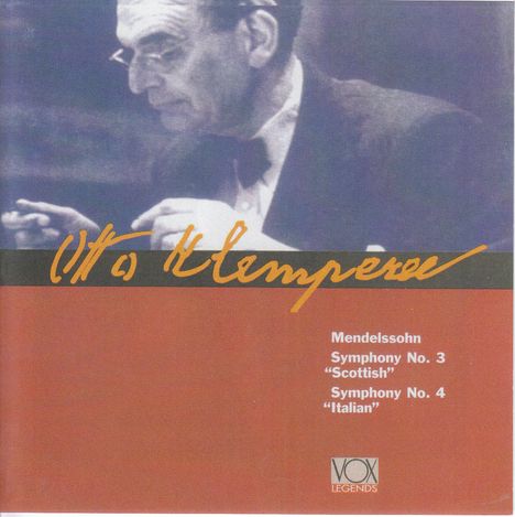 Felix Mendelssohn Bartholdy (1809-1847): Symphonien Nr.3 &amp; 4, CD