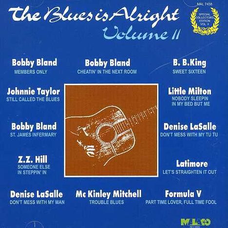Blues Is Alright 2, CD