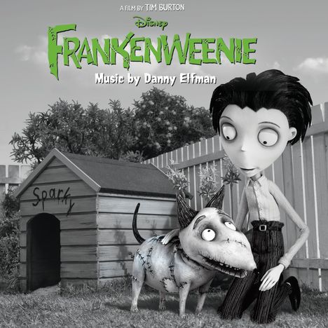 Filmmusik: Frankenweenie, CD