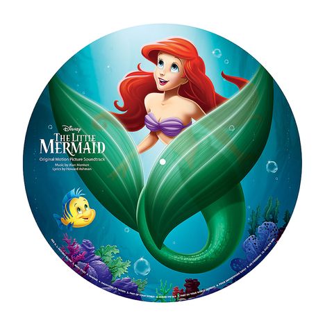 Original Soundtrack (OST): Filmmusik: The Little Mermaid/ Die kleine Meerjungfrau - English Version (Picture Disc), LP