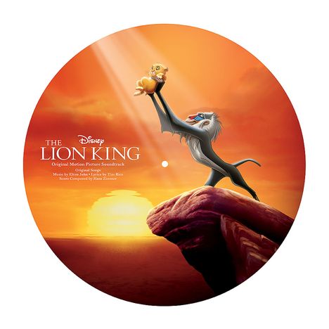 Original Soundtrack (OST): Filmmusik: The Lion King/ Der König der Löwen - English Version (Picture Disc), LP