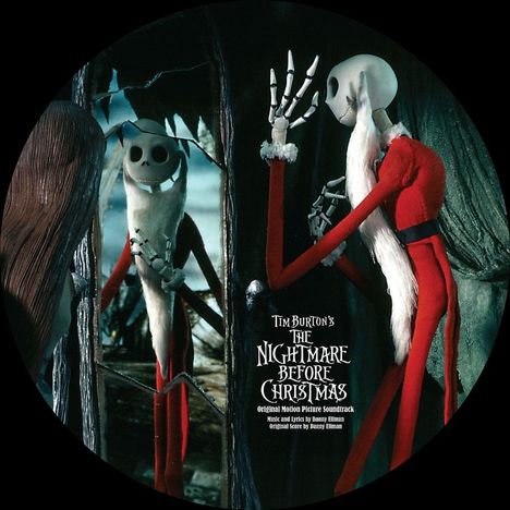 Filmmusik: The Nightmare Before Christmas (Picture Disc), 2 LPs