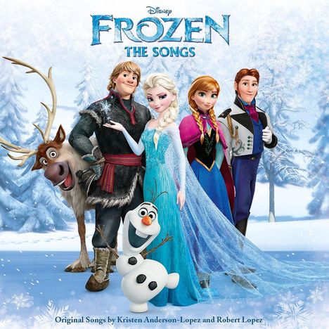 Filmmusik: Frozen (DT: Die Eiskönigin): The Songs, Englisch, CD