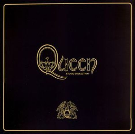 Queen: Queen Studio Collection (180g) (Limited Edition Box Set) (Coloured Vinyl), 18 LPs