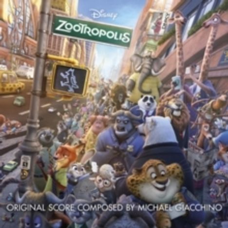 Michael Giacchino (geb. 1967): Filmmusik: Zootropolis, CD