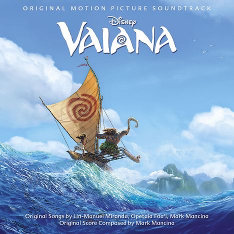 Filmmusik: Vaiana (Englische Version), CD