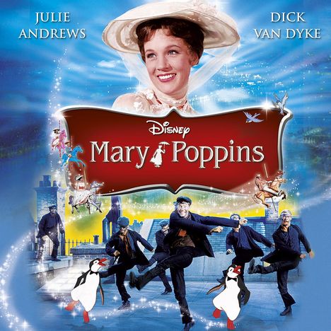Filmmusik: Mary Poppins, 2 LPs