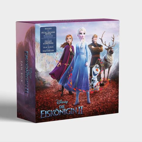 Filmmusik: Die Eiskönigin 2 (Fan Box) (Frozen 2), 3 CDs und 1 Merchandise
