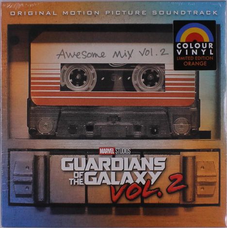 Filmmusik: Guardians Of The Galaxy Vol. 2 (Limited Edition) (Orange Vinyl), LP