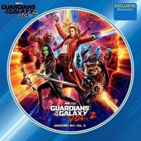 Guardians Of The Galaxy Vol. 2: Awesome Mix Vol. 2 (Picture Disc), LP