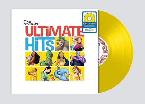 Disney Ultimate Hits (Translucent Yellow Vinyl), LP