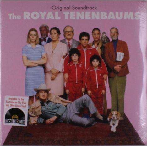 Filmmusik: The Royal Tenenbaums (Sky Blue &amp; Olive Green Vinyl), 2 LPs