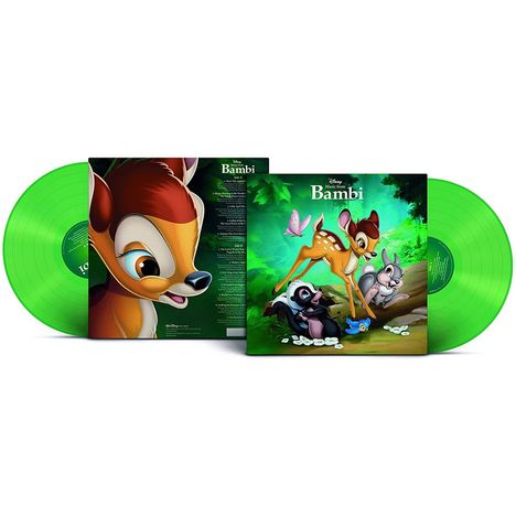 Filmmusik: Music From Bambi (Limited 80th Anniversary Edition) (Green Vinyl), LP