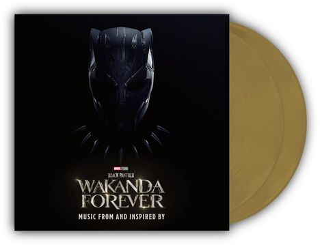 Black Panther: Wakanda Forever (Gold Vinyl), 2 LPs
