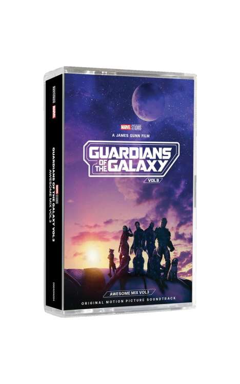 Filmmusik: Guardians Of The Galaxy Vol. 3: Awesome Mix Vol. 3 (Limited Smokey Tint Cassette), MC
