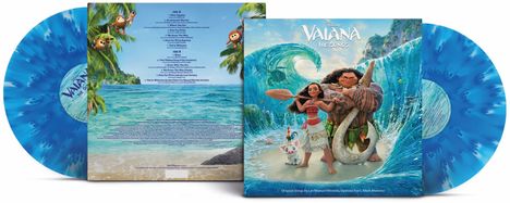 Filmmusik: Vaiana: The Songs (Wave Break Ocean Blue Vinyl), LP
