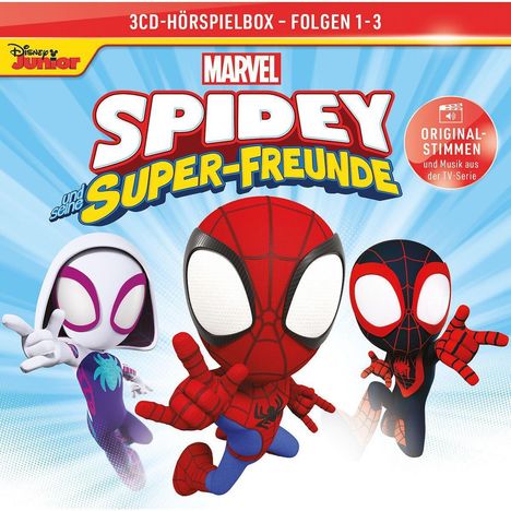 Marvels Spidey und seine Super-Freunde (3CD-Box), 3 CDs