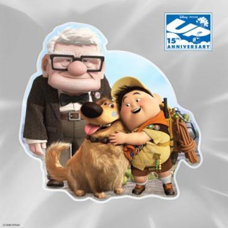 Michael Giacchino (geb. 1967): Filmmusik: Up (Carl &amp; Russell Shaped Picture Disc) (O.S.T.), LP